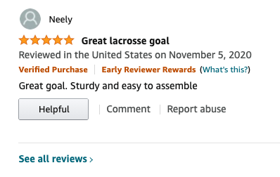 3 in 1 Lacrosse Goal with Backstop and Target